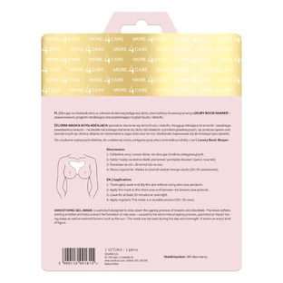 More4Care Luxury Boob Shaper elaborate extinguishing mask, 1 шт.