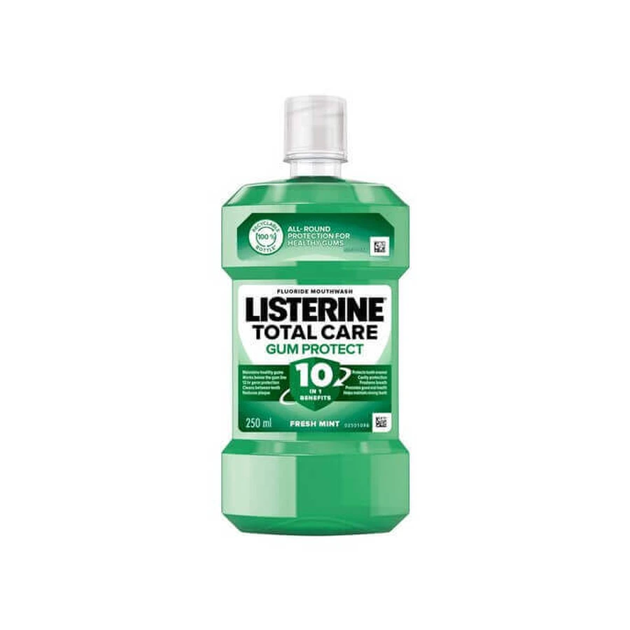 Ополіскувач для порожнини рота Gum Protect Total Care, 250 мл, Listerine: ціни та характеристики