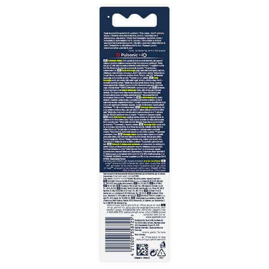Oral-B 3D White, змінні щетинки для електричної зубної щітки Clean Maximiser, EB4 3DW, 4 штуки: ціни та характеристики