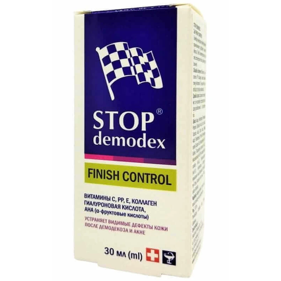 Финиш контроль гель Stop Demodex 30 мл: цены и характеристики