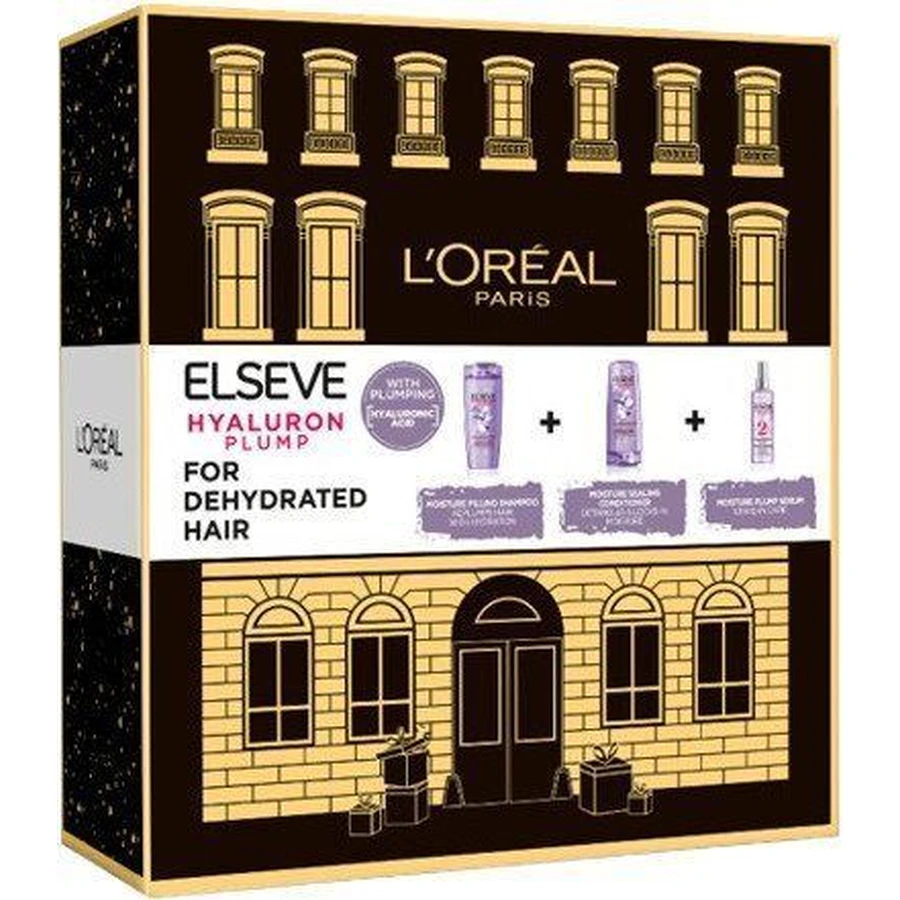 L'Oréal Paris Elseve Hyaluron Plump подарочная упаковка 3 шт.: цены и характеристики