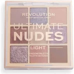 Revolution, Ultimate Nudes Light, палетка тіней для повік 1×0,90 г, палетка тіней: ціни та характеристики