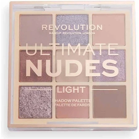 Revolution, Ultimate Nudes Light, палетка тіней для повік 1×0,90 г, палетка тіней: ціни та характеристики
