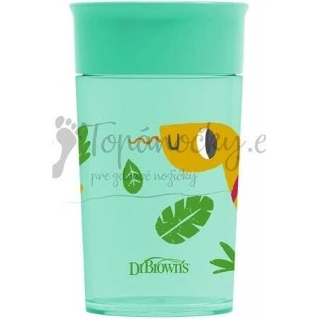 Dr.BROWN'S CHEERS JUNGLE 300 мл 1×1, бірюзовий, 9м+: ціни та характеристики
