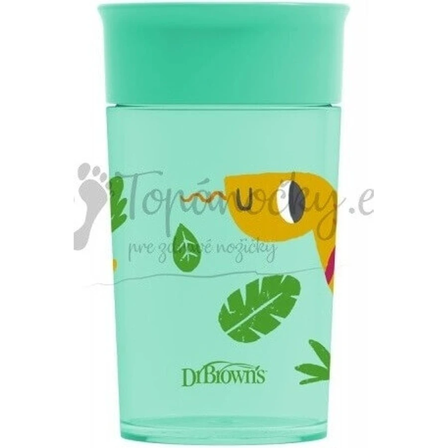 Dr.BROWN'S CHEERS JUNGLE 300 мл 1×1, бірюзовий, 9м+: ціни та характеристики