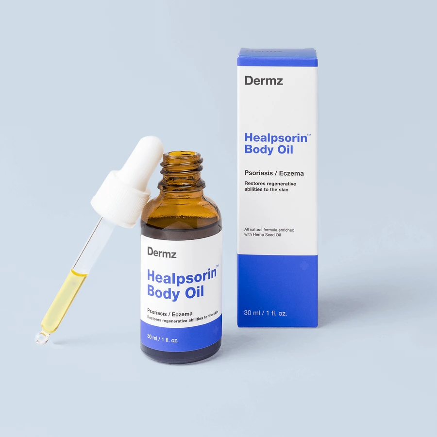 Dermz Healpsorin Конопляна олія для потрісканої шкіри та БА, 30 мл: ціни та характеристики