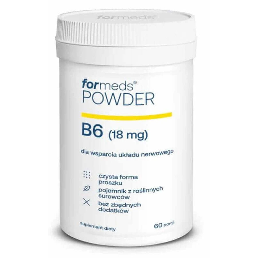 B6 POWDER порошок (60 порцій) - вітамін B6 Форми: ціни та характеристики