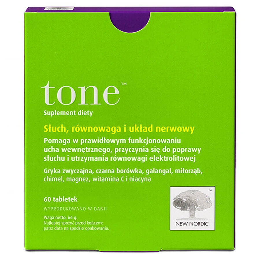 Тонус New Nordic Tone, 60 таблеток: ціни та характеристики
