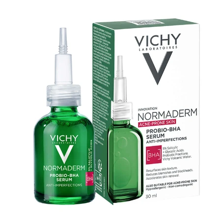 Vichy Normaderm, Сироватка проти акне з кислотою BHA, 30 мл: ціни та характеристики