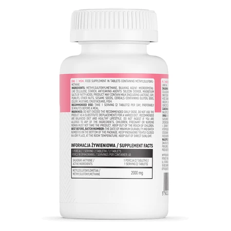 OstroVit MSM, 90 таблеток: цены и характеристики