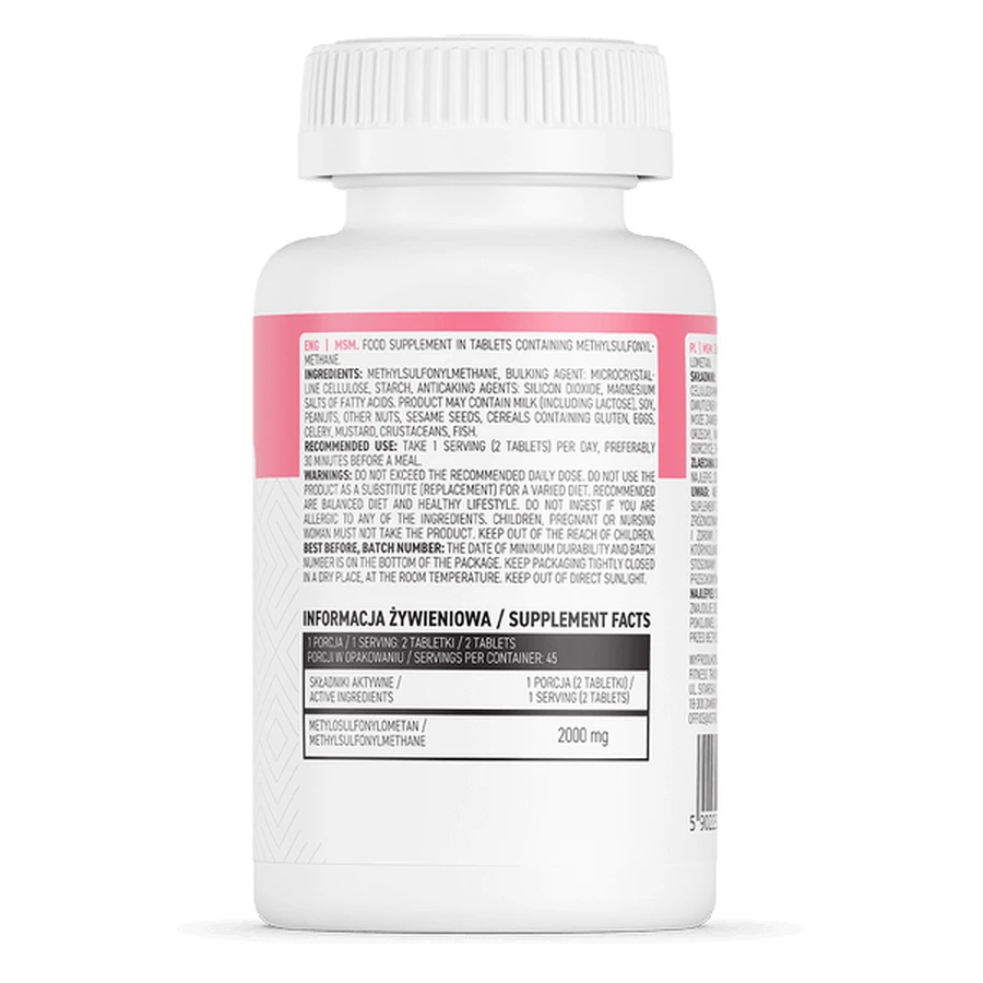 OstroVit MSM, 90 таблеток: цены и характеристики