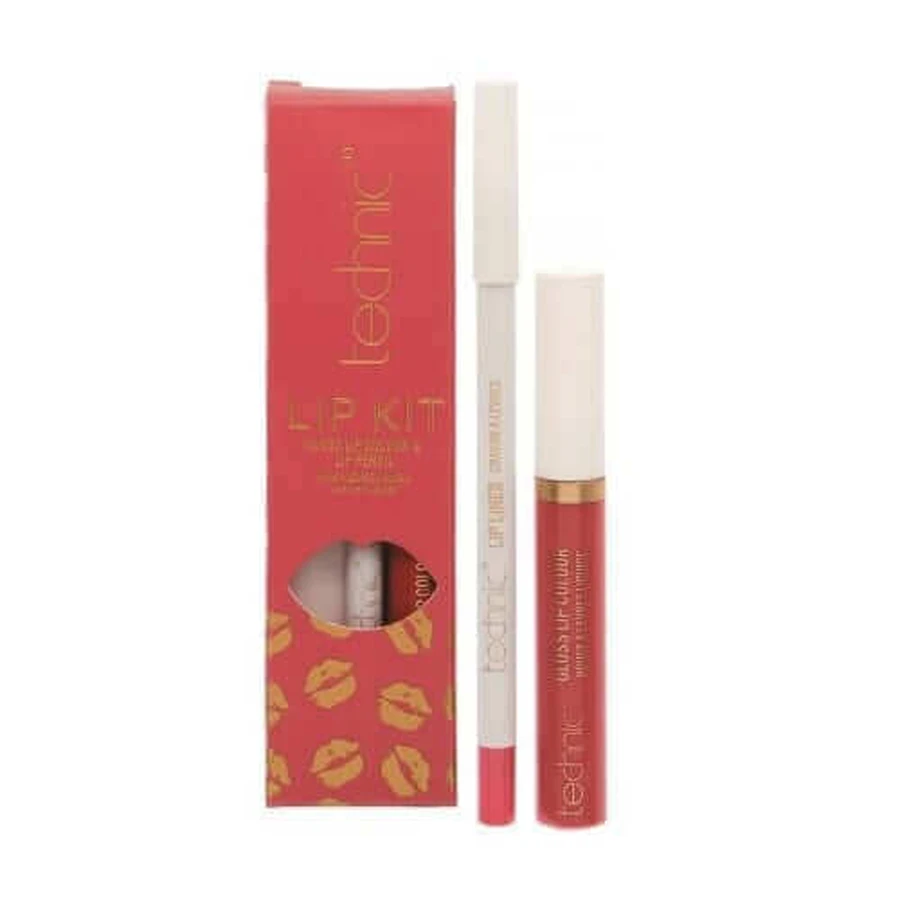 Набір олівця для губ і блиску, Technic, Lip Kit, рожевий: ціни та характеристики