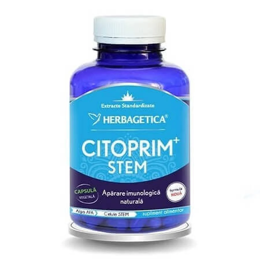 Цитоприм + Стебло, 120 капсул, Herbagetica: ціни та характеристики