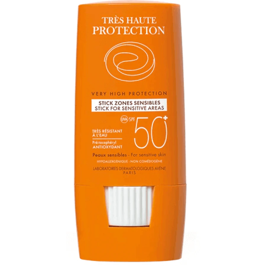 Avène STICK ZONES SENZIBLES SPF50+ Стік для чутливих зон 8 г: ціни та характеристики