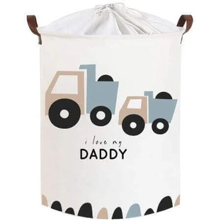 Бавовняний кошик для іграшок, 35X45 см, Love Daddy, Sipo