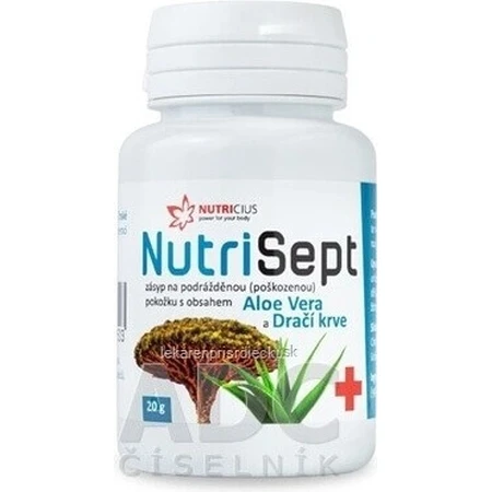 NUTRICIUS NutriSept для подразненої шкіри 1×20 г, упаковка для подразненої шкіри: ціни та характеристики