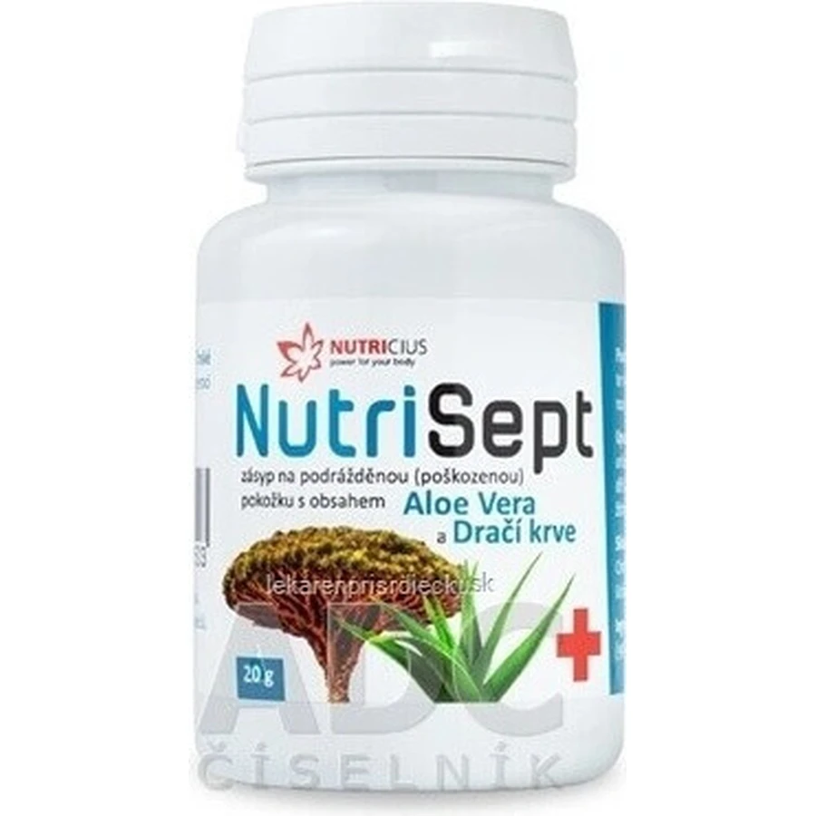 NUTRICIUS NutriSept для подразненої шкіри 1×20 г, упаковка для подразненої шкіри: ціни та характеристики