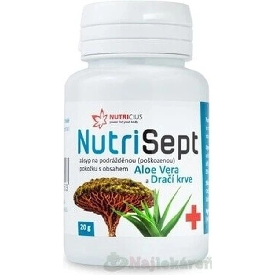 NUTRICIUS NutriSept для подразненої шкіри 1×20 г, упаковка для подразненої шкіри: ціни та характеристики