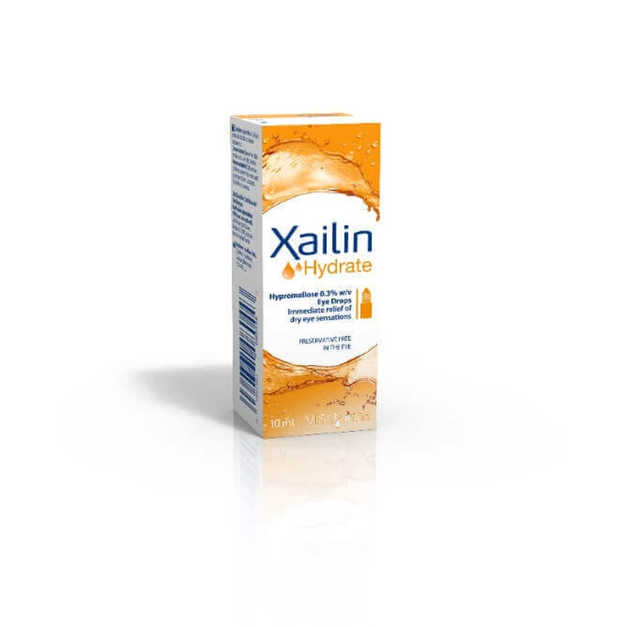 Глазные капли Xailin Hydrate, 10 мл, Visufarma: цены и характеристики