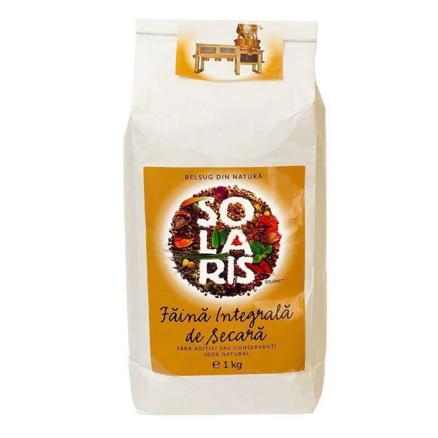Мука ржаная цельнозерновая, 1 кг, Солярис: цены и характеристики