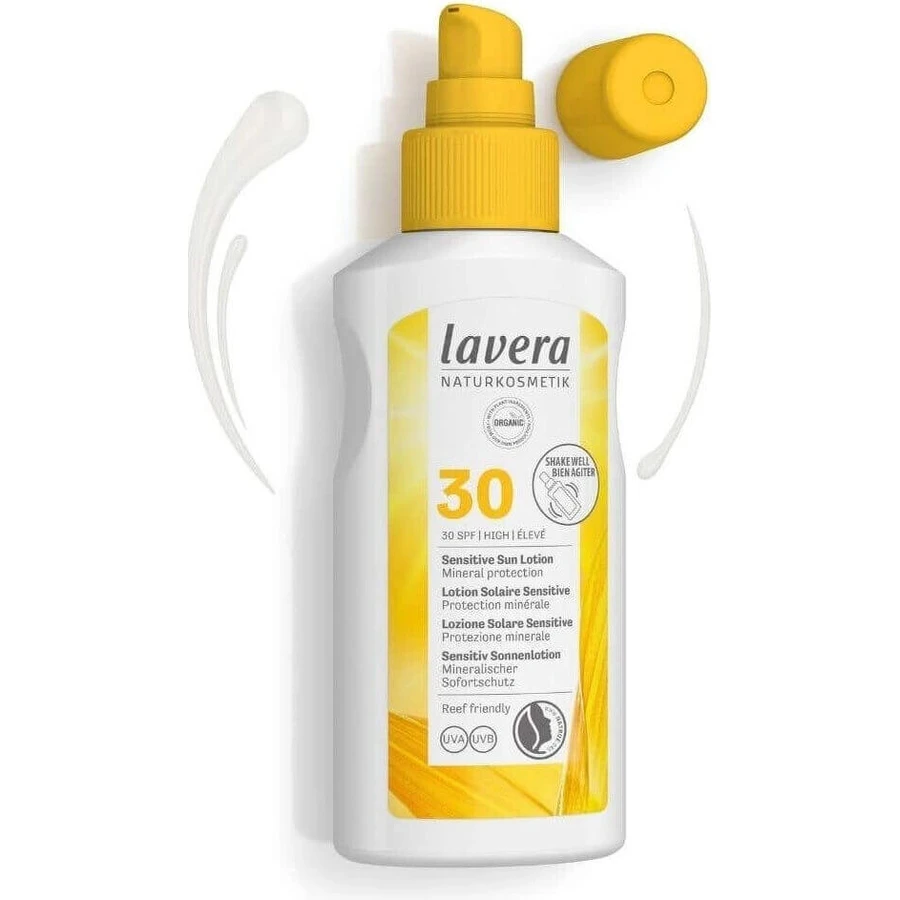 lavera Солнцезащитное молочко Sensitiv SPF 30 1×100 мл, Солнцезащитное молочко: цены и характеристики