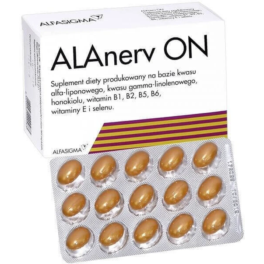 ALAnerv ON 30 капсул: цены и характеристики