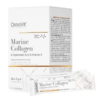 Морской коллаген + Гиалуроновая кислота + Витамин С OstroVit Marine Collagen + Hyaluronic Acid + Vitamin, со вкусом кокоса и персика, порошок 5 г, 30 пакетиков: цены и характеристики