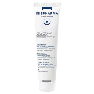 Isispharma Glyco-A, нічний крем для середнього пілінгу з 12% гліколевої кислоти, 30 мл