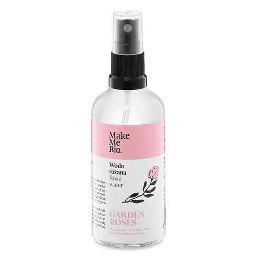 Make Me Bio Garden Roses, розовая вода, стеклянный флакон с распылителем, 100 мл: цены и характеристики