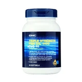 Gnc Triple Strength Fish Oil 1400 + Coq-10, Рыбий жир и коэнзим Q-10, 60 капс