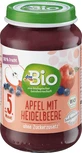 DmBio Фруктовое пюре с яблоками и черникой ECO 5+, 190 г