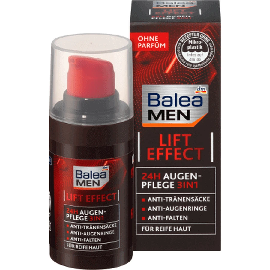 Balea MEN Lift Effect Eye Cream 24h 3in1,, 15 мл: цены и характеристики