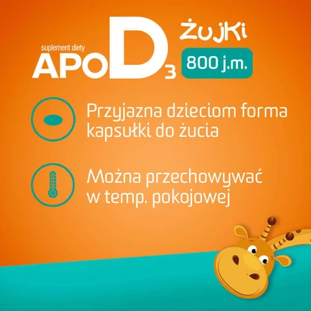 Набор ApoD3 ujki, витамин D3 800 МЕ для детей старше 3 лет, апельсиновый вкус, 2 x 30 микрокапсул + ApoD3 Max 4000 МЕ, 60 капсул: цены и характеристики