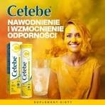 Cetebe Вітамін С 1000 + ацерола + В-комплекс, лимонний смак, 20 шипучих таблеток: ціни та характеристики