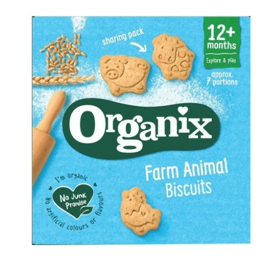 Органічне печиво для тварин Animal Goodies, +12 місяців, 100 г, Organix: ціни та характеристики