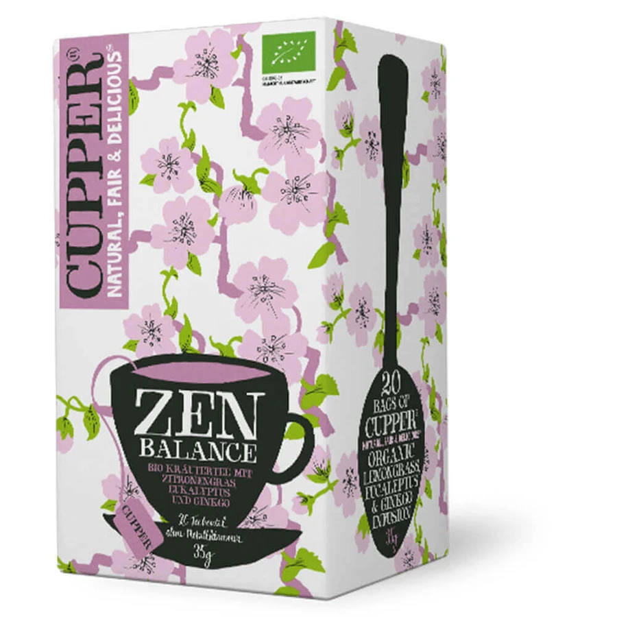 Фиточай Allos Hof Zen Balance Cupper, органический, фильтр-пакетик 2 г, 20 шт.: цены и характеристики