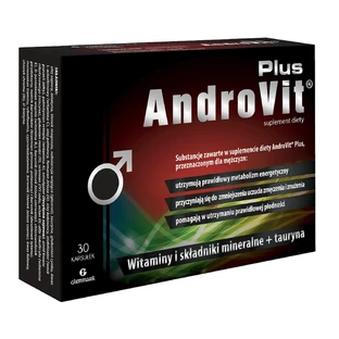 AndroVit Plus, 30 капсул ЗАБРУДНЕНА УПАКОВКА