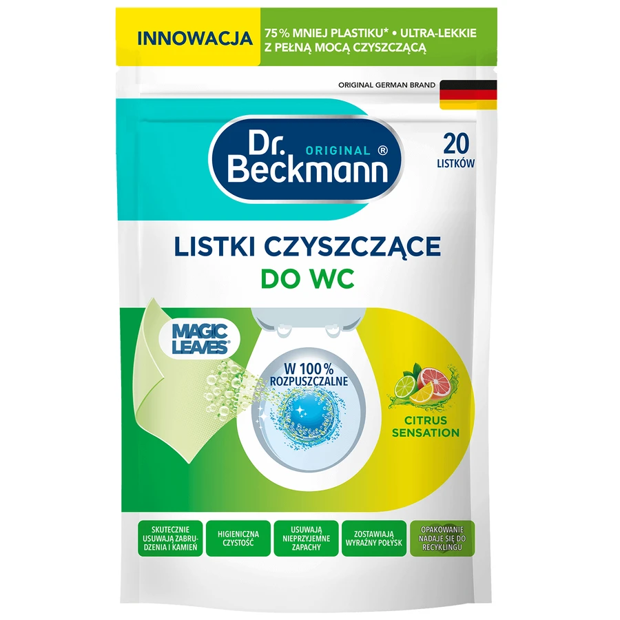 Dr Beckmann, туалетні папірці Citrus Sensation, 20 шт.: ціни та характеристики