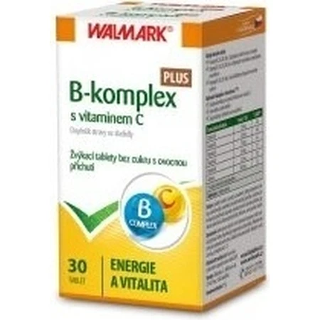 WALMARK B-complex PLUS с витамином C 1×30 шт, пищевая добавка: цены и характеристики