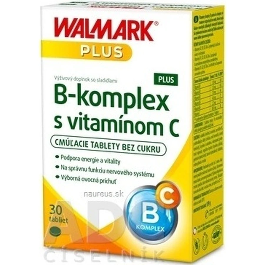 WALMARK B-complex PLUS с витамином C 1×30 шт, пищевая добавка: цены и характеристики