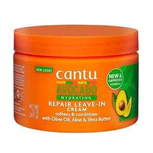 Кондиционер-бальзам для волос Cantu Avocado Hydrating Repair Leave-In, увлажняющий, несмываемый, 340 г