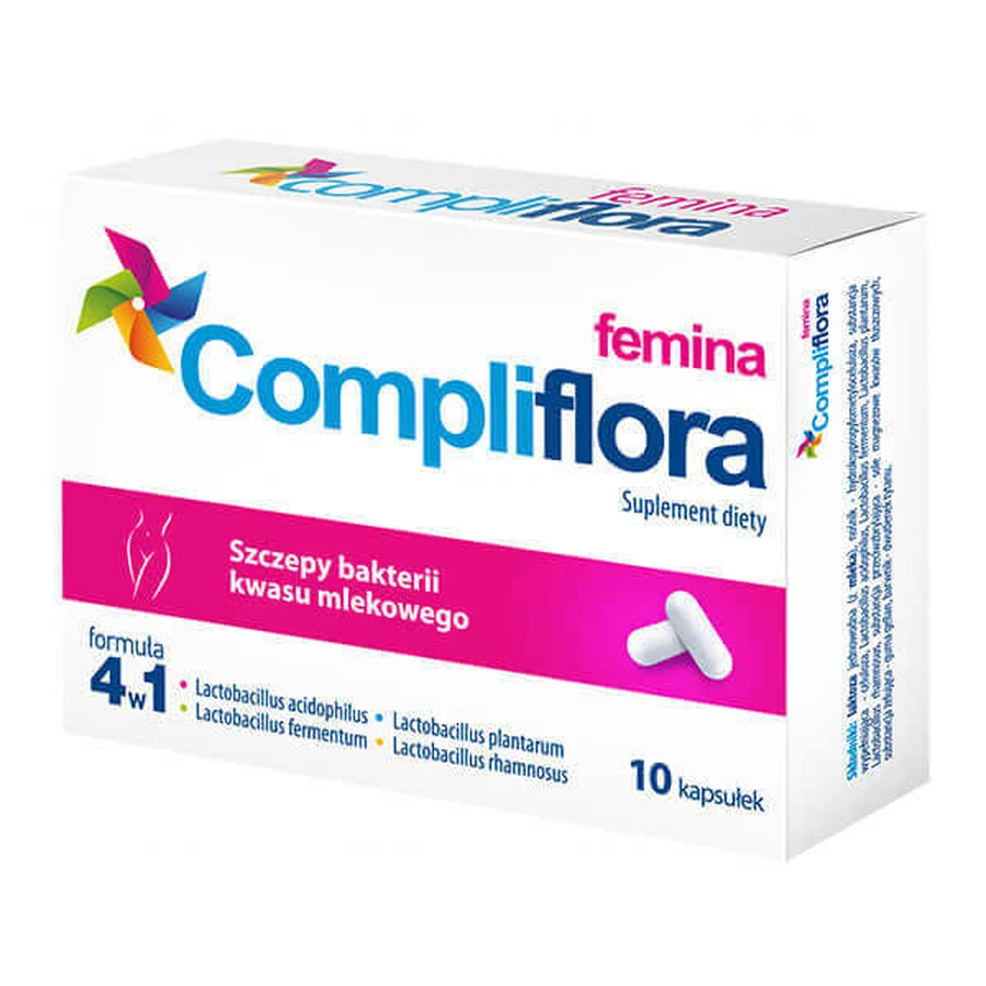 Комплифлора Фемина, 10 капсул: цены и характеристики