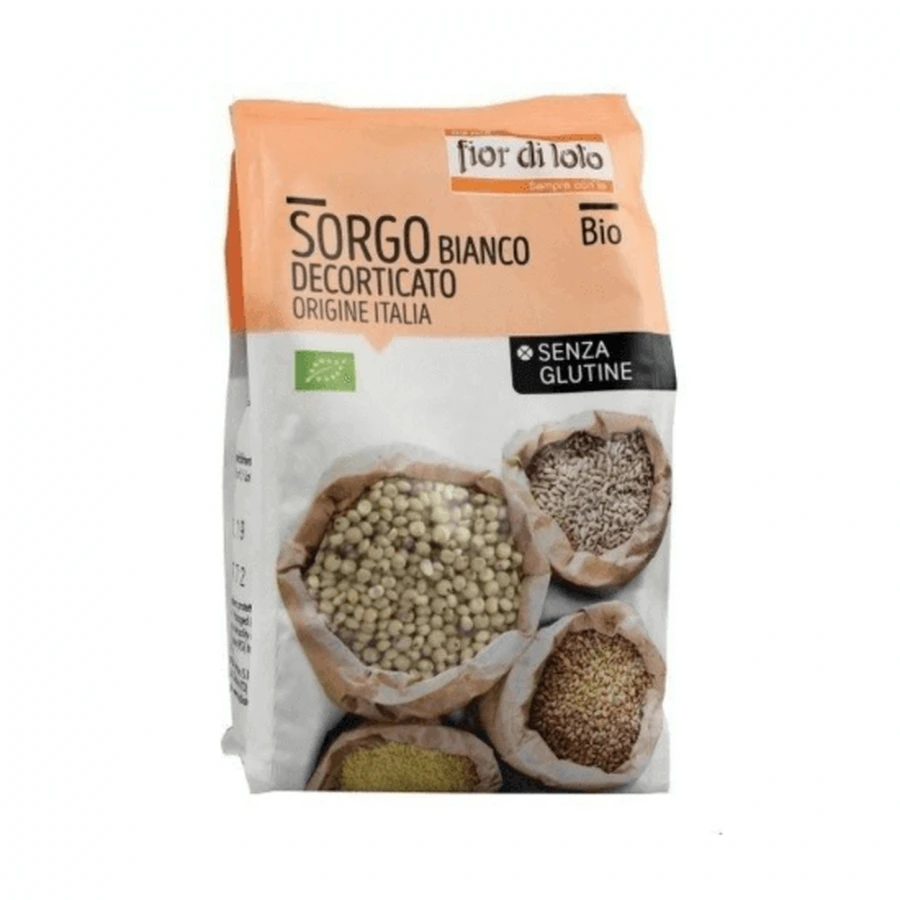 Органическое белое сорго без глютена, 400 г, Фьор ди Лото: цены и характеристики