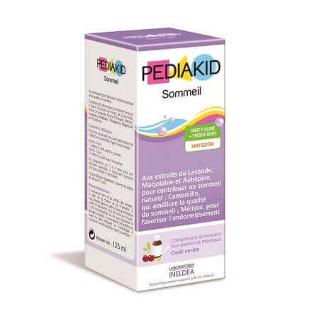 Сироп со вкусом вишни Sleep Sleep, 125 мл, Pediakid: цены и характеристики