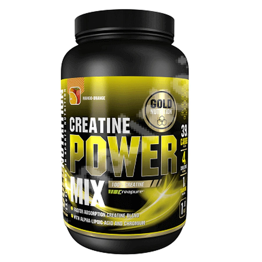 Креатиновий протеїн зі смаком манго та апельсина, 1 кг, Gold Nutrition: ціни та характеристики