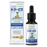 Wish Natural Vitamins K2 + D3 Forte Junior, капли, 30 мл