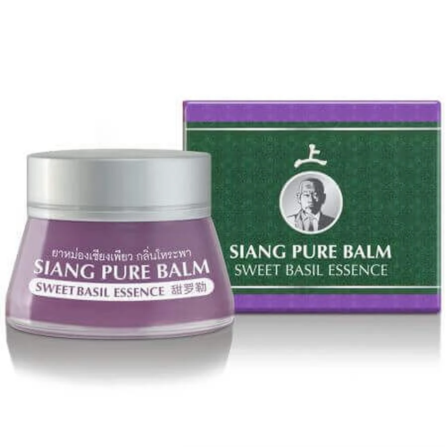 Базиликовый бальзам для массажа Siang Pure, 20 г, Bertram: цены и характеристики