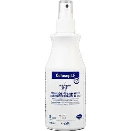 Hartmann BODE Cutasept F Spray 1×250 мл, бесцветное спиртовое дезинфицирующее средство для ванных комнат: цены и характеристики