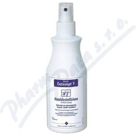 Hartmann BODE Cutasept F Spray 1×250 мл, бесцветное спиртовое дезинфицирующее средство для ванных комнат: цены и характеристики