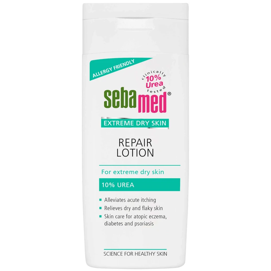 Лосьйон для шкіри з 10% сечовиною для дуже сухої шкіри, 200 мл, sebamed: ціни та характеристики
